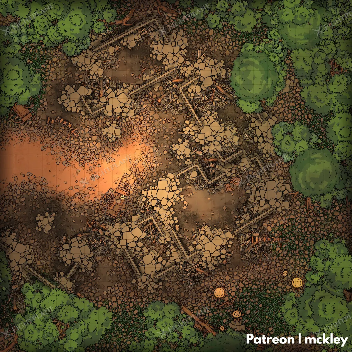 The Sunwashed Ruins — Standard